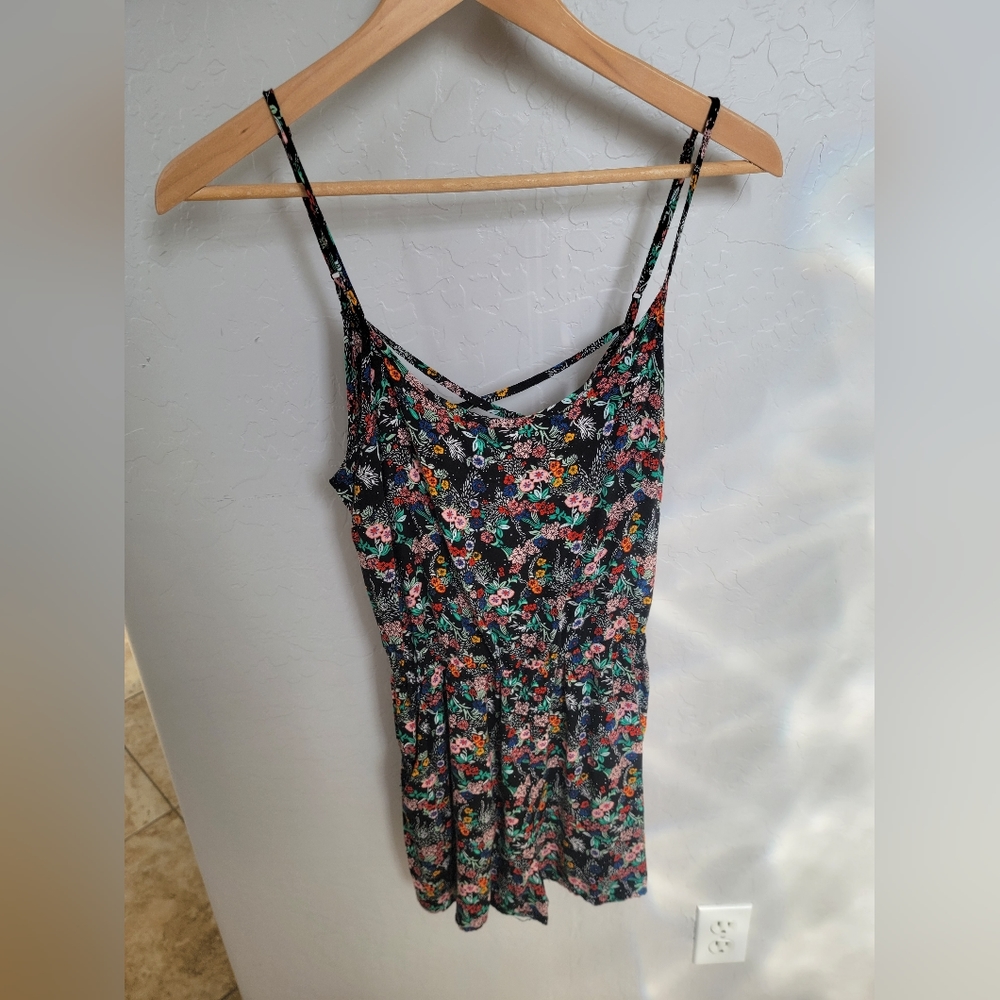 Womens floral romper